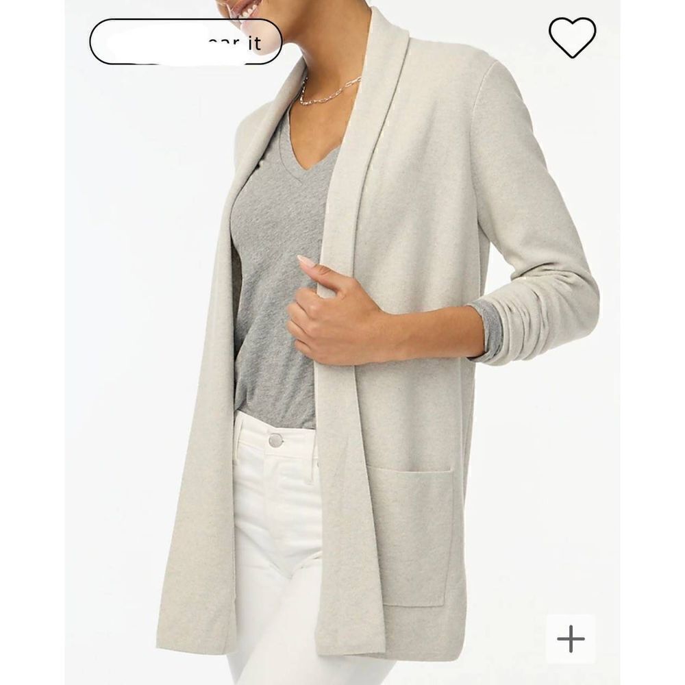 J.Crew Chelsea Sweater-Blazer XXS